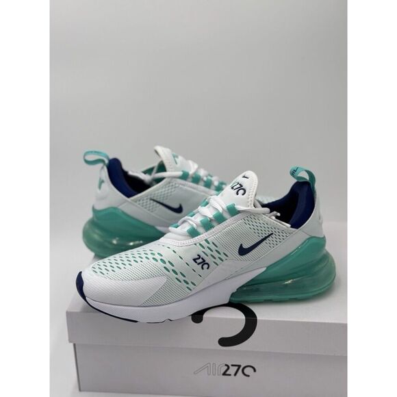 Nike Air Max 270 White Hyper Jade CI2451-100 Men's 11 Running Street Shoe NIB - Picture 5 of 10